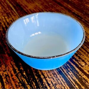 Blue Fire King bowl